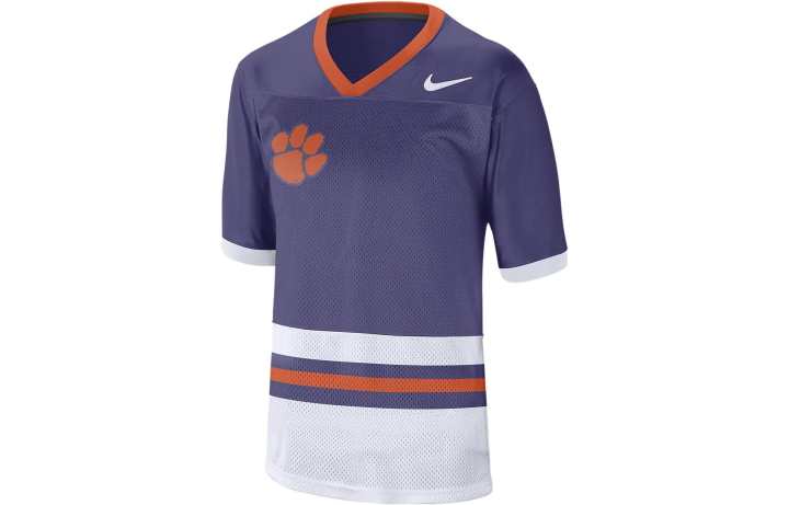 Nike Nike Soccer Jerseys Men's Purple Thin Straight Fit