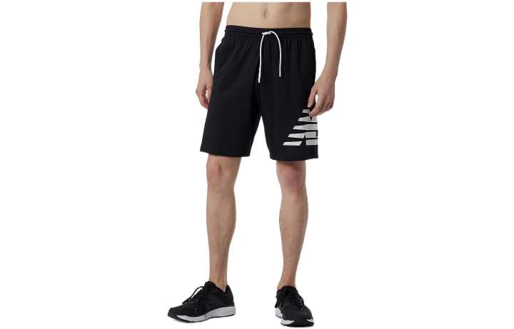 New Balance New Balance Heathertech Sports Shorts Men's Black Moderate