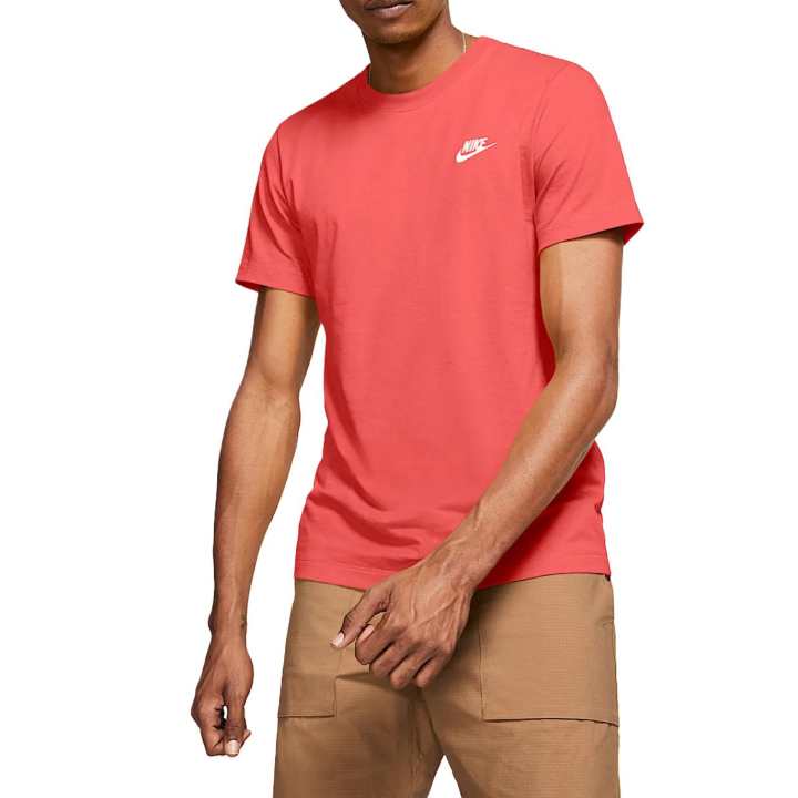 Nike Nike Sportswear Club Futura T Shirt Men's Magic Ashes/White