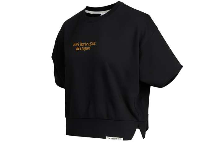 Nike Nike T Shirts Women's Black Crew Neck Moderate