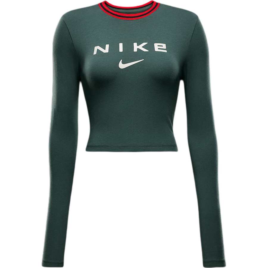 Nike Nike Sportswear Chill Knit Women's Slim Long-Sleeve Cropped Graphic T-Shirt