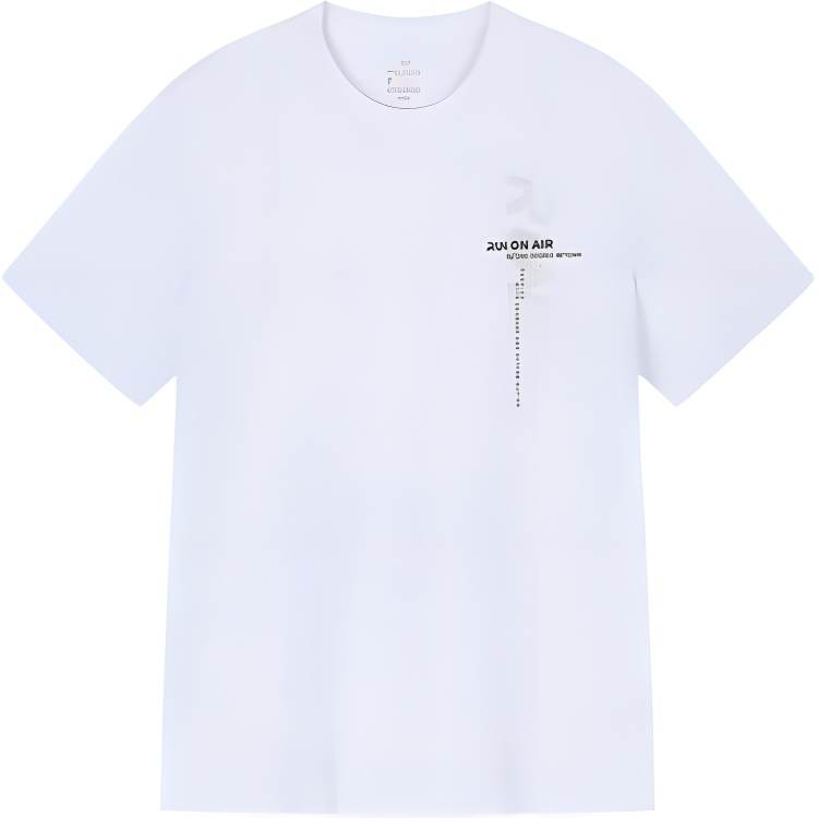 361° Running Collection Running T Shirt Men's Raw White
