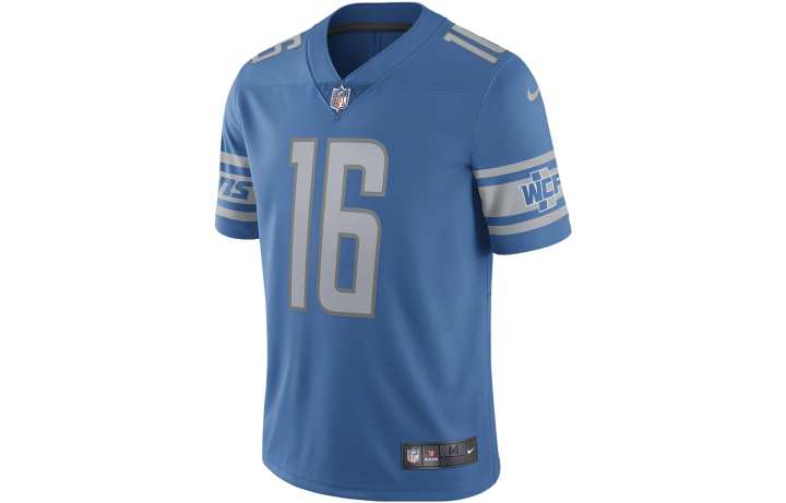 Nike Nike Soccer Jerseys Men's Blue Moderate Straight Fit