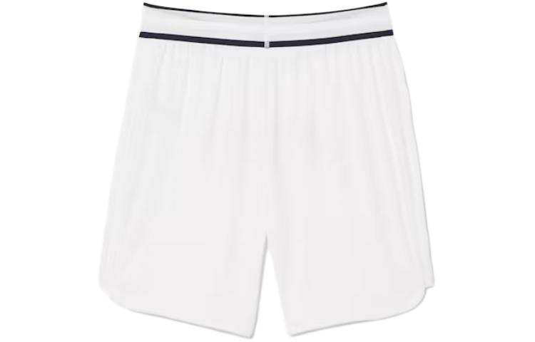 LACOSTE LACOSTE X Daniil Medvedev Striped edge Shorts