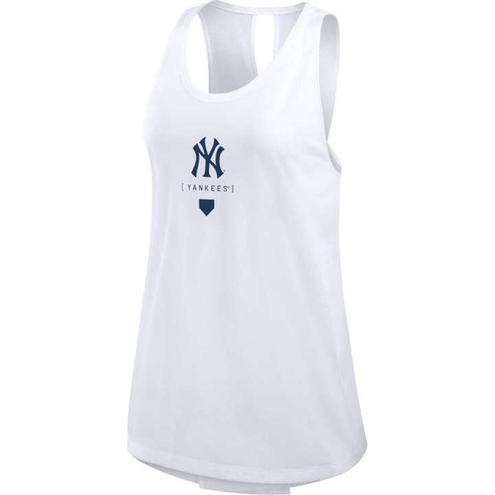 Nike Nike Tank Tops Women's White Crew Neck Moderate Other
