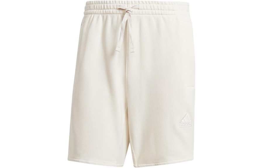 Adidas Adidas Lounge Piqué Terry Shorts Casual Shorts Men's White
