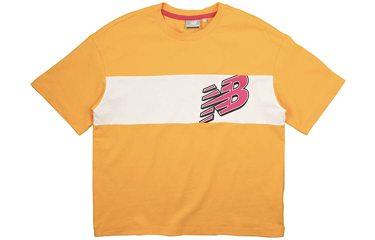 New Balance New Balance Drop Shoulder Sleeve T Shirt Women's Yellow
