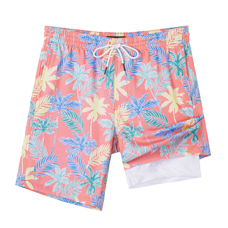 SURFCUZ Beach Shorts Men's Colorful Coconut