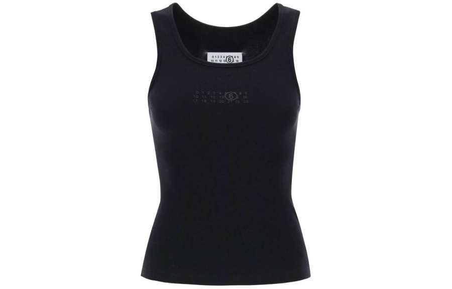 MM6 Maison Margiela Sleeveless Jersey Tank Top