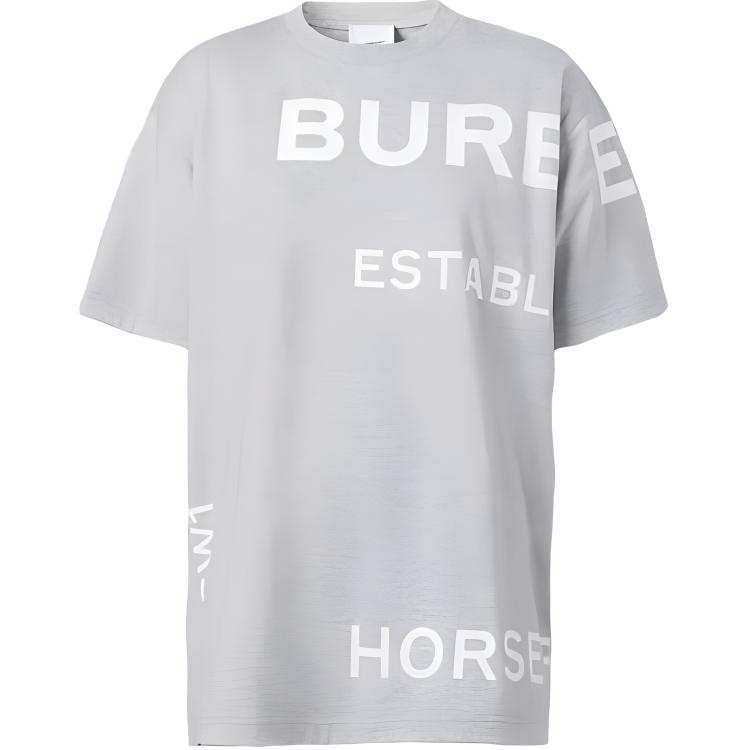 Burberry T Shirt Women's Light Heather Gray