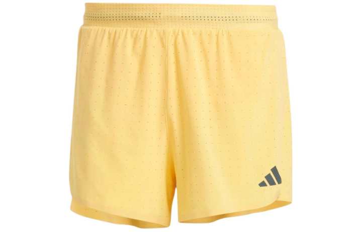 Adidas Adidas Adizero Running Split Shorts Casual Shorts Men's Yellow
