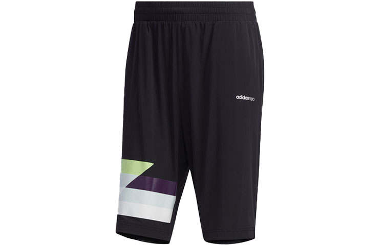 Adidas Neo Casual Shorts Men's Black Moderate