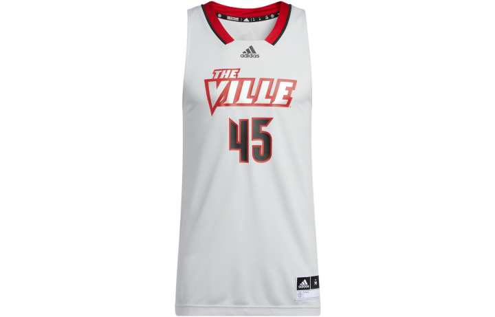 Adidas Adidas Basketball Jerseys Men's White Thin Straight Fit