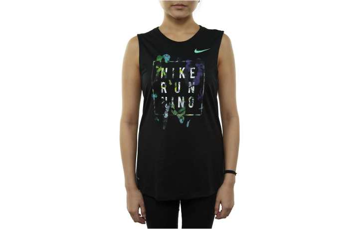 Nike Nike Tank Tops Women's Black Straight Fit