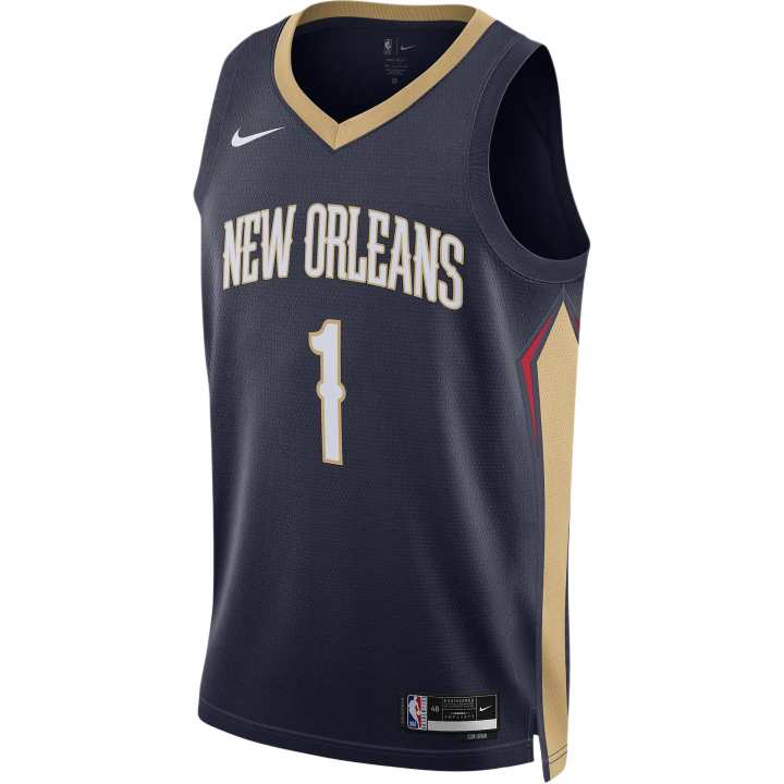Nike Nike Basketball Jersey Unisex Navy Blue