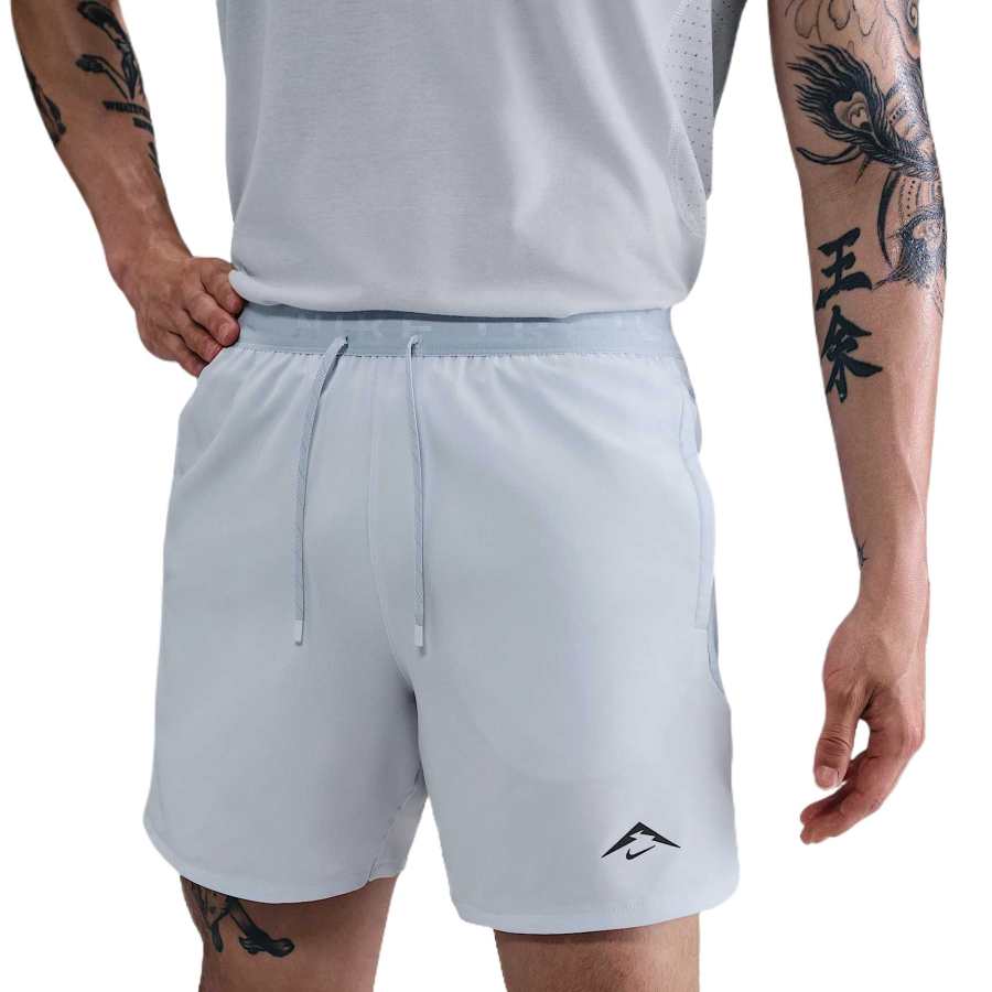 Nike Nike Dri Fit Casual Shorts Men's Soccer Gray/Light Armory Blue/Preppy Gray/Black Color