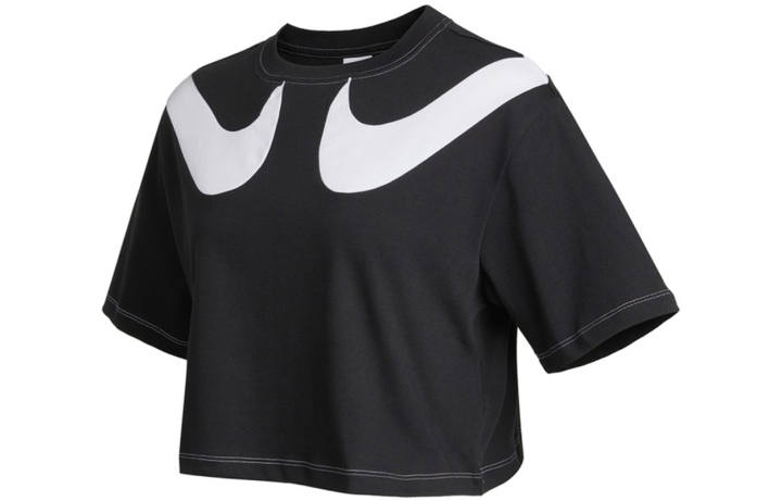 Nike Nike Sportswear Swoosh Women's GX MOD CROP SS Black