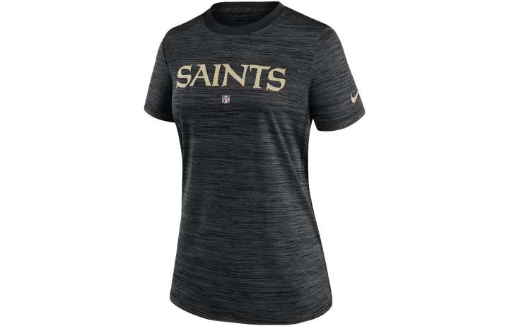 Nike Nike T Shirts Women's Black Crew Neck Moderate Straight Fit