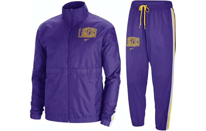 Nike Nike Nba Los Angeles Lakers Courtside Tracksuit