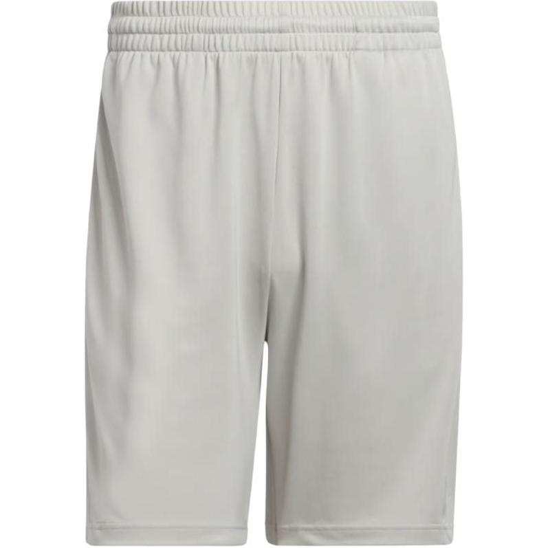 Adidas Adidas Basketball Shorts Men's Metallic Gray Moderate Straight Fit Pants