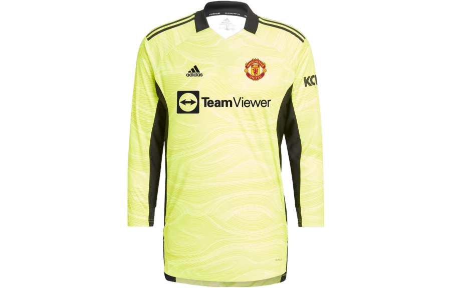 Adidas Adidas Manchester United Soccer Jersey Men's Yellow