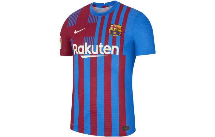 Nike Nike Barcelona Soccer Jersey Fan Edition Men's Blue