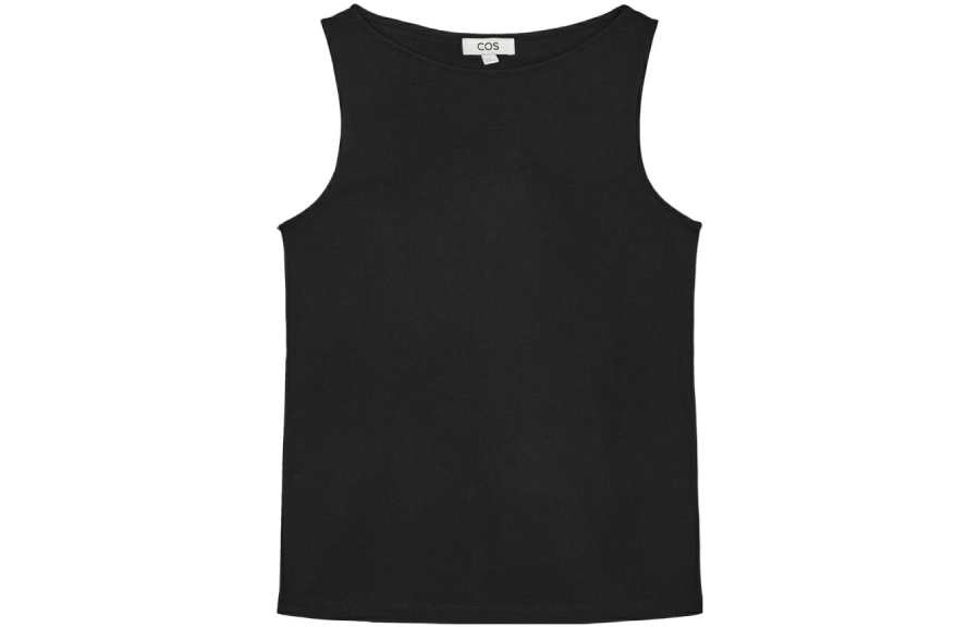 COS Tank Tops Women's Black Moderate