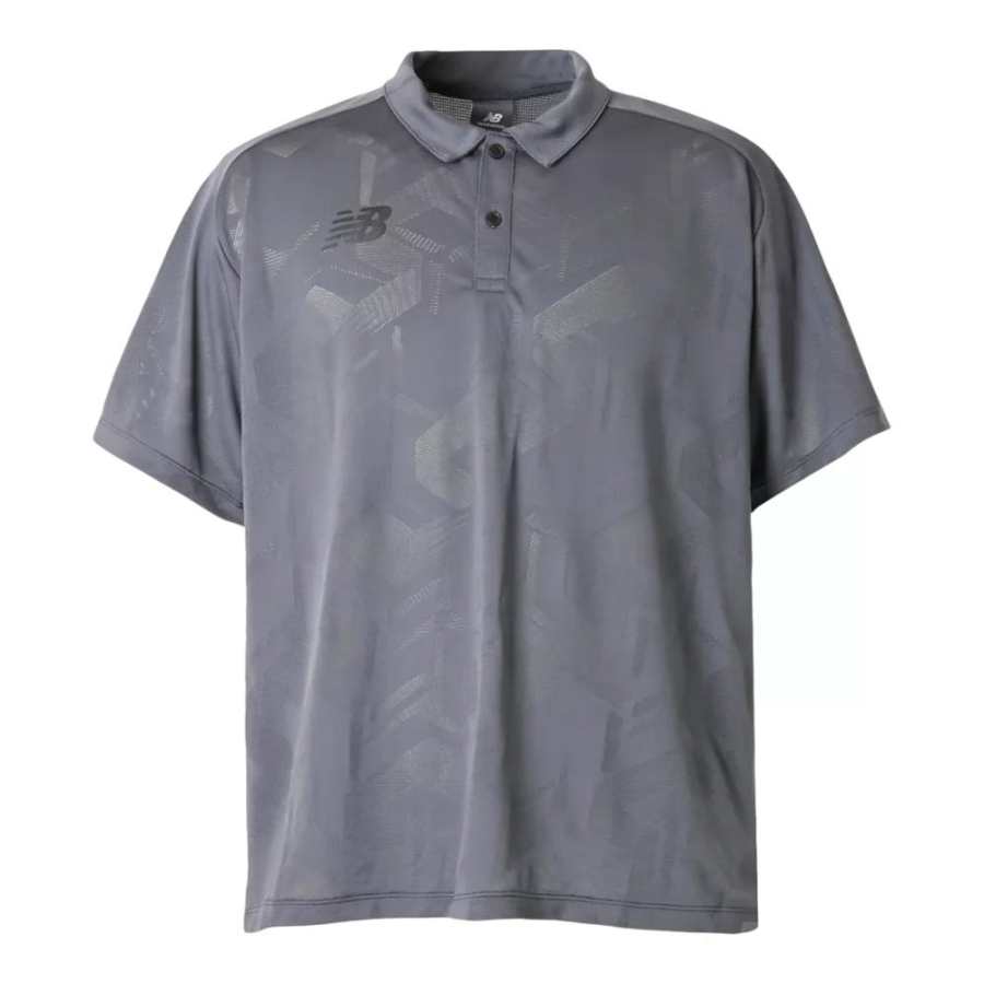 New Balance New Balance Out Knit Polo Shirt Men's Gray
