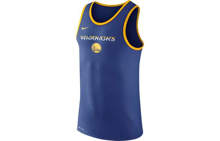 Nike Nike Basketball Jerseys Men's Blue Moderate Straight Fit