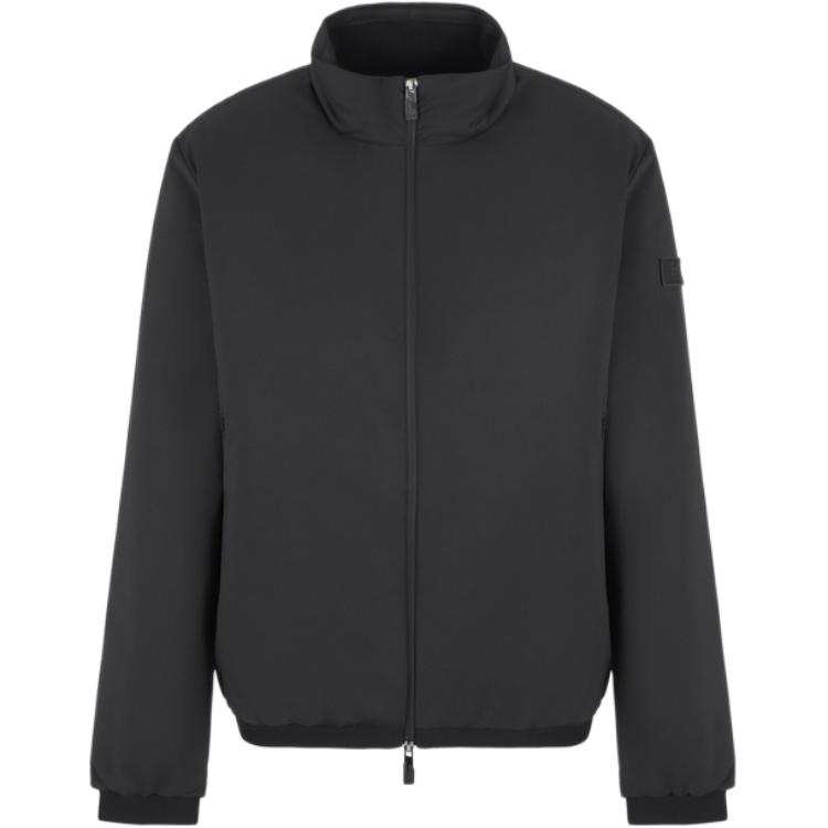 EMPORIO ARMANI EA7 FW24 Puffer Jacket Men's Black
