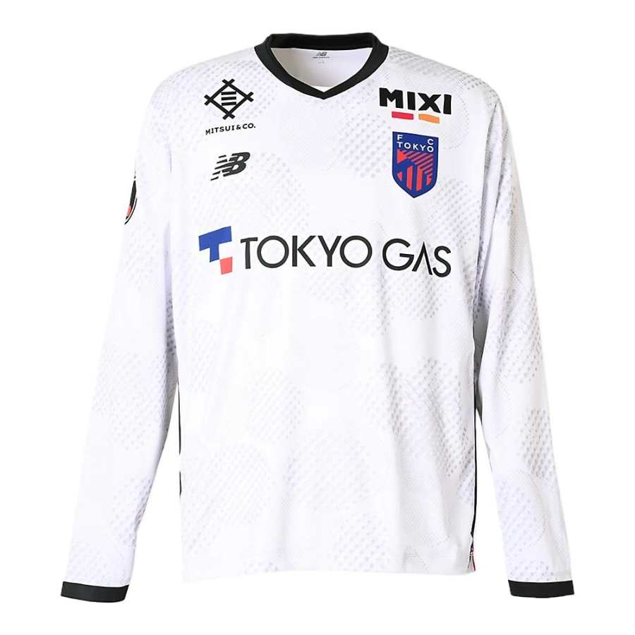 New Balance New Balance Tokyo FC FCTokyo2ndLSJersey Soccer Jersey Men's White