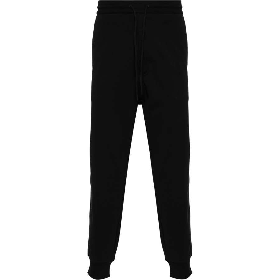Y-3 Y-3 logo-printed jersey trousers
