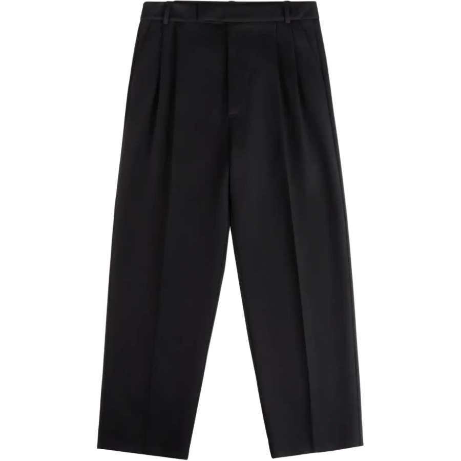 Hogan pleat-detail trousers