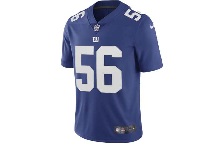 Nike Nike Soccer Jerseys Men's Blue Moderate Straight Fit