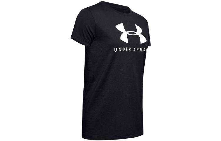 Under Armour Crew Neck T Shirt Women's Black