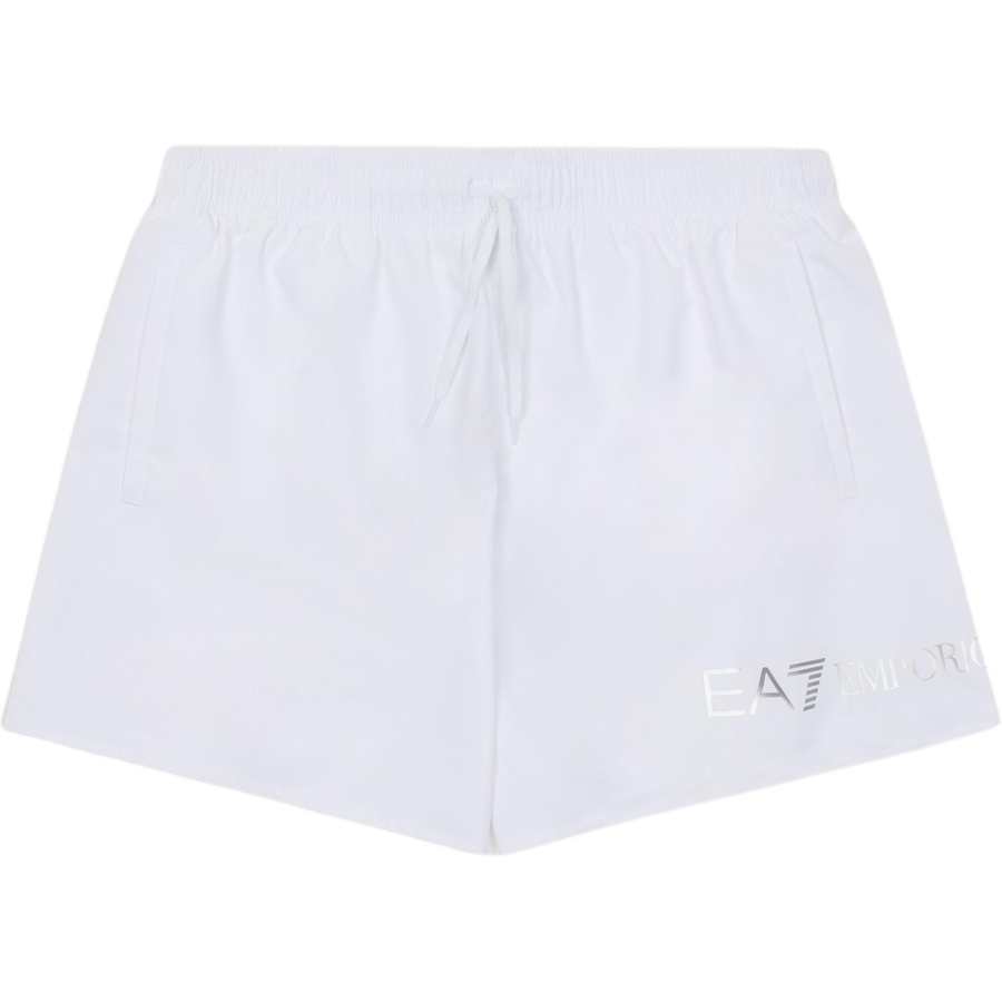 EMPORIO ARMANI EA7 Beach Shorts Men's White