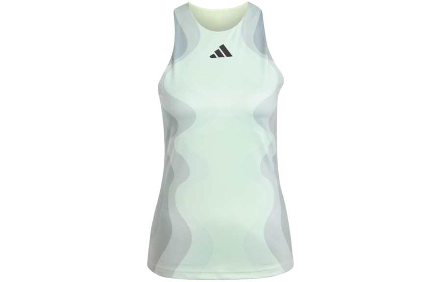 Adidas Adidas Tank Tops Women's Green Crew Neck Moderate Other