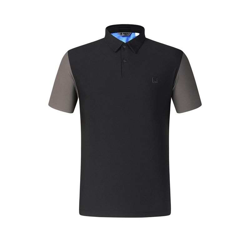 FILA Golf SS25 Polo Shirt Men's Pitch Black