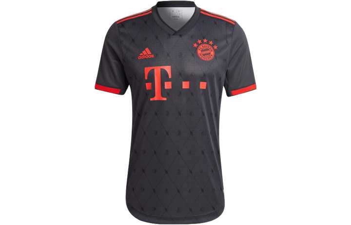 Adidas Adidas Bayern Munich Black Soccer Jerseys Men's Night Sky Gray Moderate