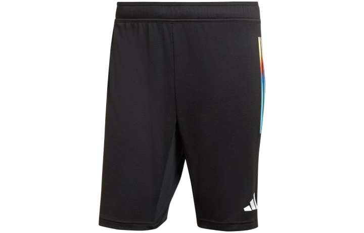 Adidas Adidas Soccer Bottoms Men's Black Moderate Straight Fit Pants