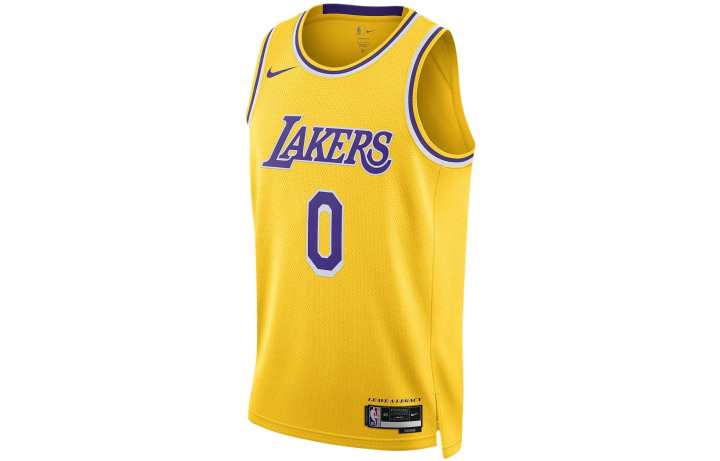 Nike Nike Basketball Jerseys Men's Yellow Moderate Other