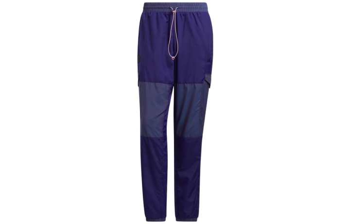 Adidas Adidas Sports Pants Men's Blue Moderate