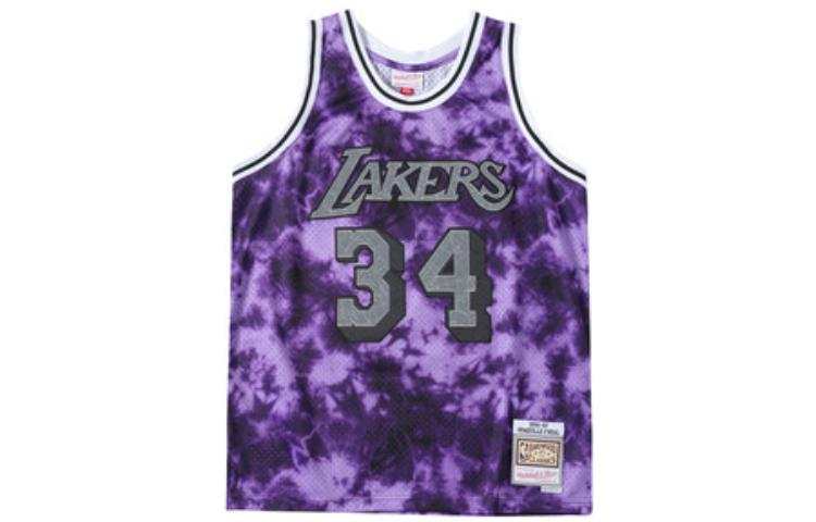 Mitchell Ness "NBA La Lakers 96 Shaquille O'Neal" Galaxy swingman jersey