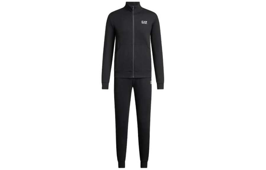 EMPORIO ARMANI EA7 SS24 Casual Sportswear Men's Black