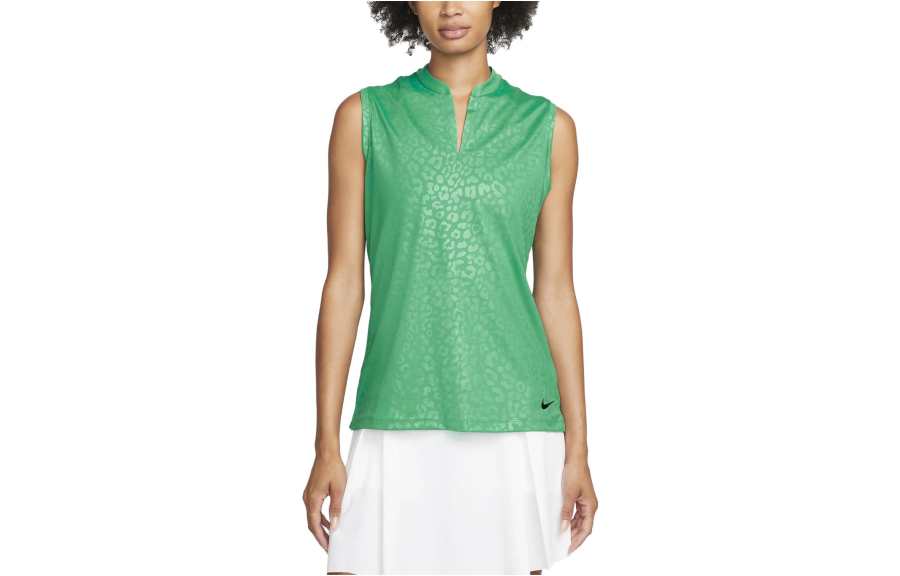 Nike Nike Tank Tops Women's Green V Neck Moderate Other