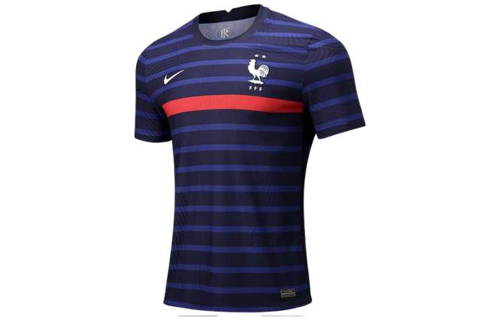 Nike Nike France National Team Soccer Jerseys Men's Blue Moderate
