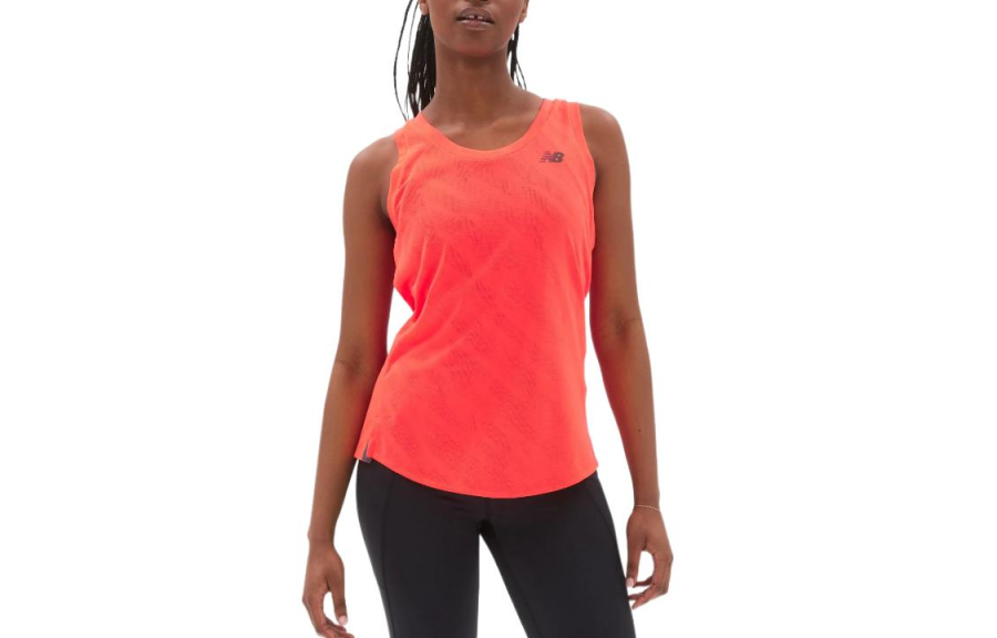 New Balance New Balance Tank Tops Women's Red Straight Fit