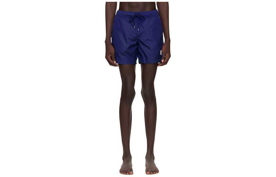 Moncler Moncler Casual Shorts Men's Blue