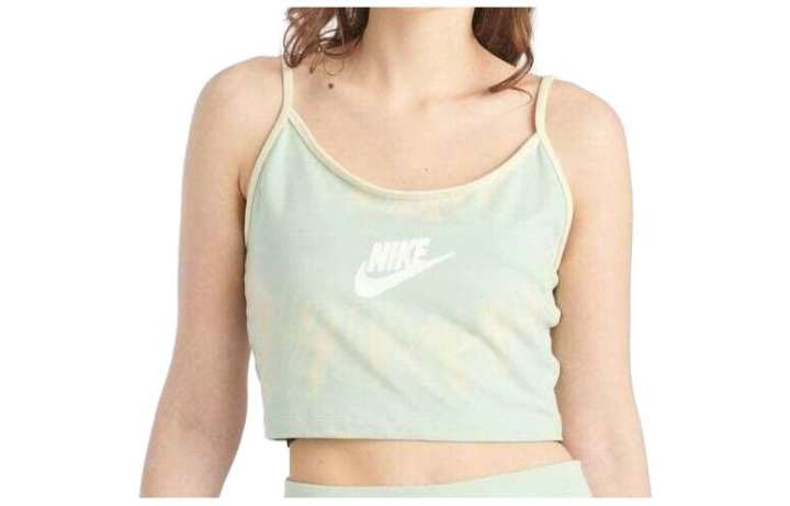 Nike Nike Tank Tops Women's Light Green Square Collar Moderate Other