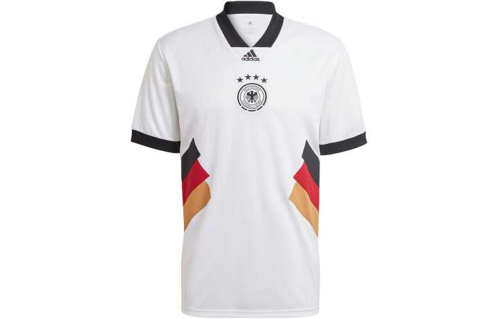 Adidas Adidas DE National Team GERMANY ICON JERSEY Soccer Jersey Men's White